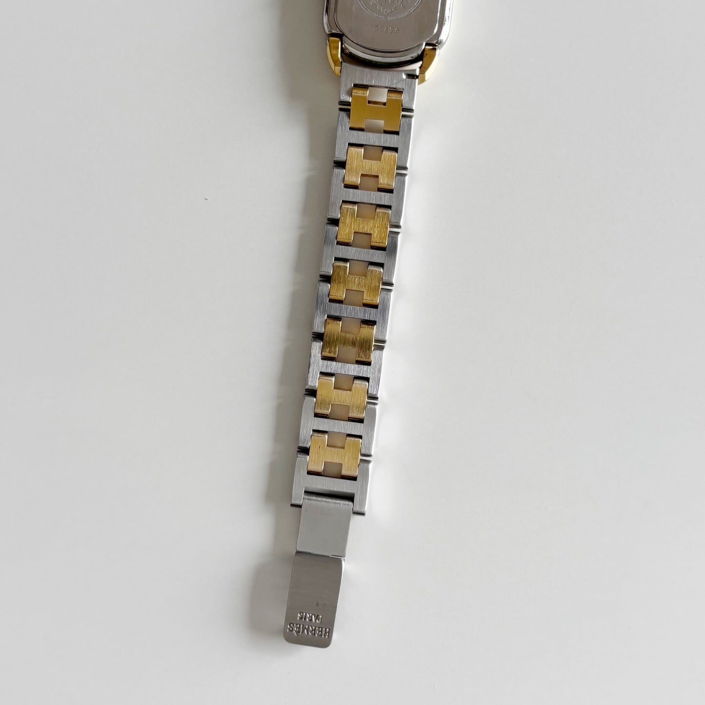 Hermes 1990s Rallye Two Tone Watch