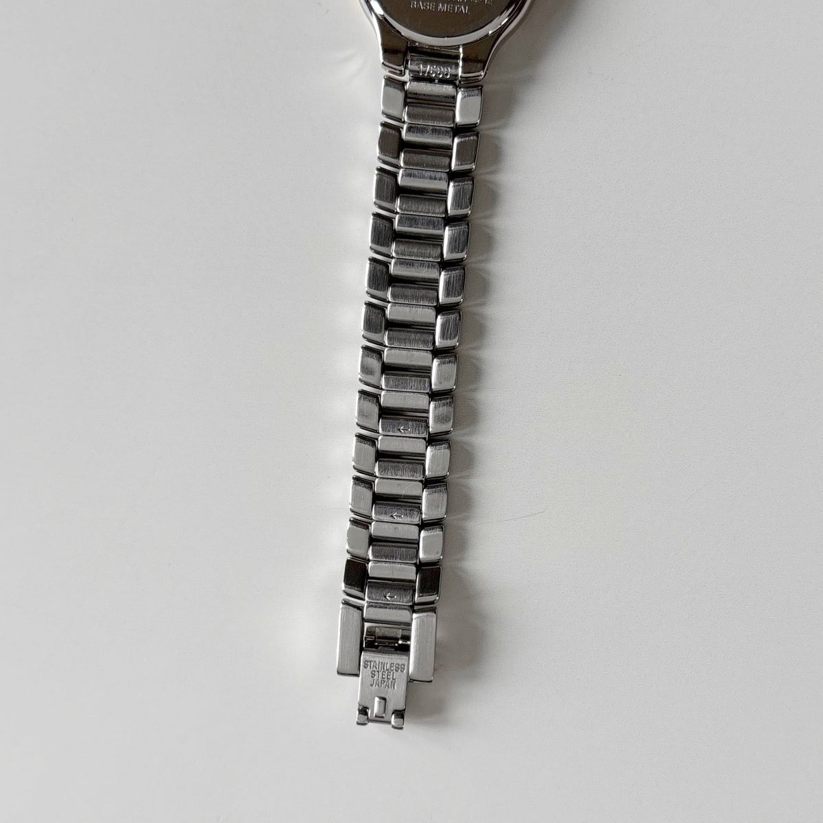 Yves Saint Laurent 1990s Round Dial Two Tone Gold Plated Watch