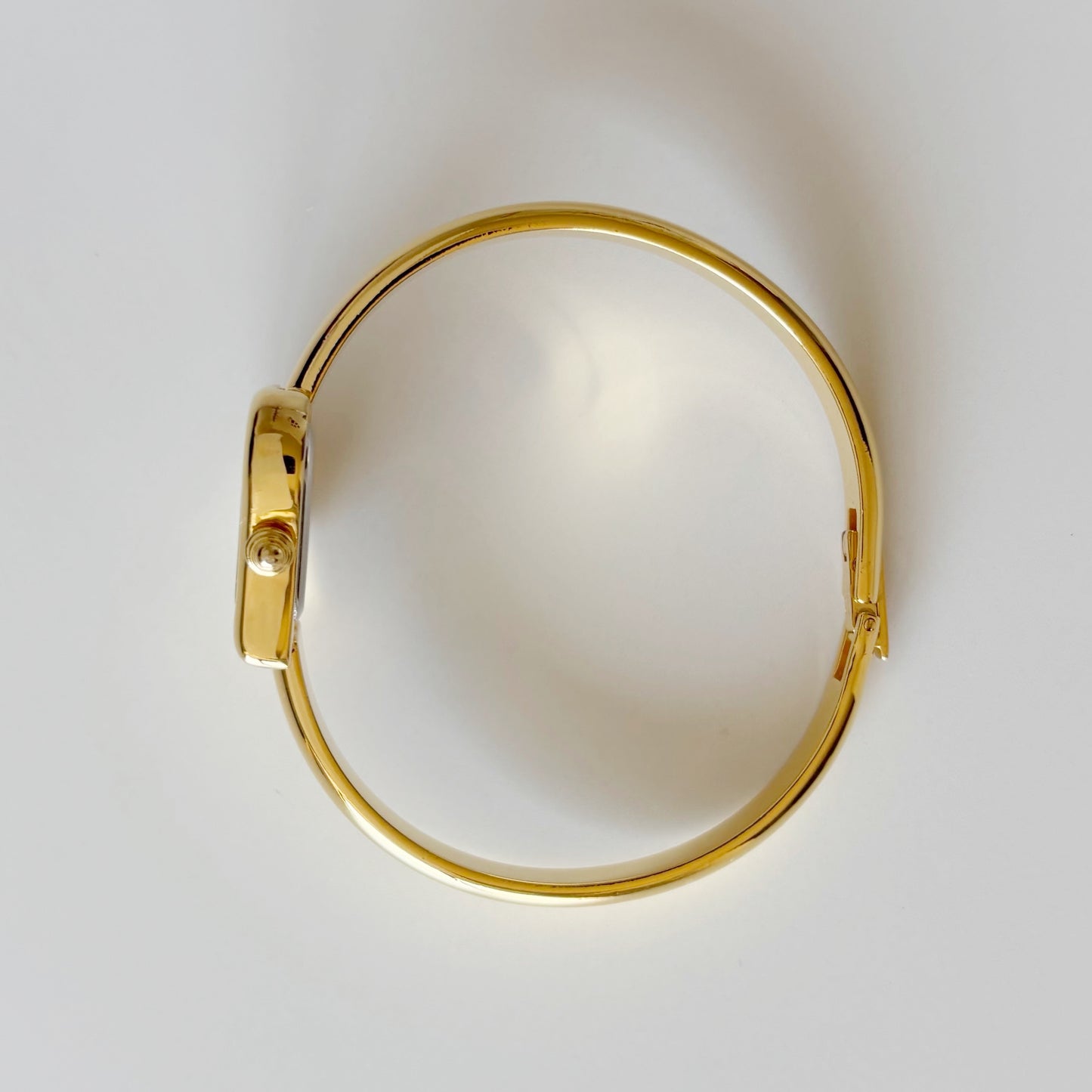 Yves Saint Laurent 1990s Heart Shaped Dial Gold Plated Watch