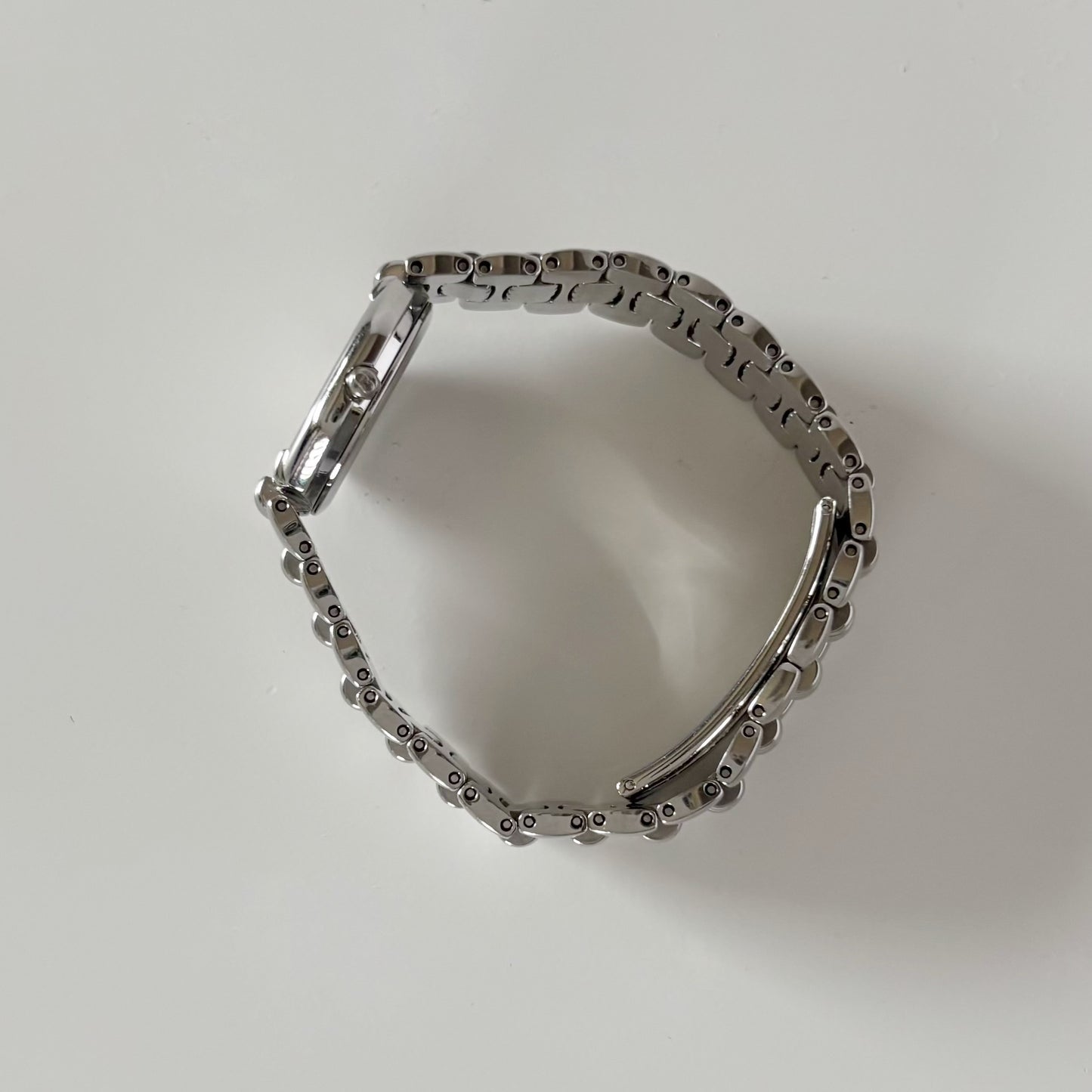 Dior 1990s Octagon Silver Watch