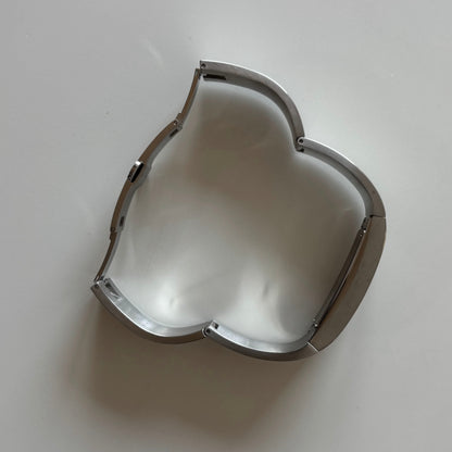 Gucci 1990s Silver Stainless steel Bangle Watch