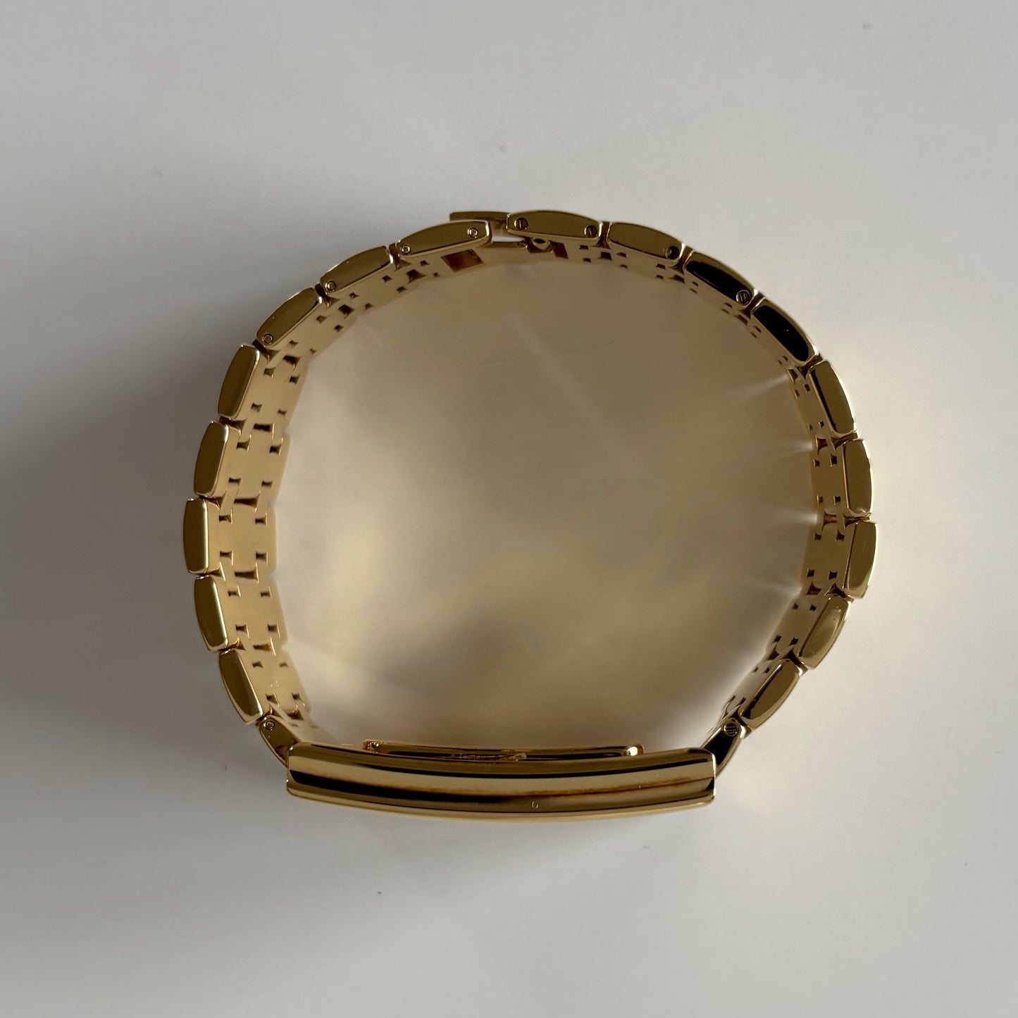 Dior 1990s Tank Gold Plated Watch (Large)