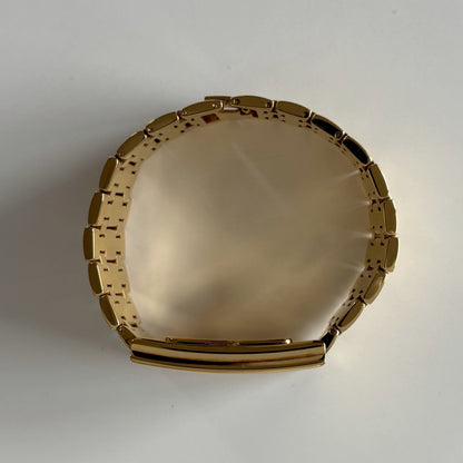 Dior 1990s Tank Gold Plated Watch (Large)