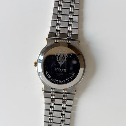 Gucci 1990s Date Round Dial Two Tone (Large)