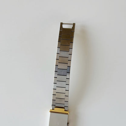 Yves Saint Laurent 1990s Reverso Two Tone Watch