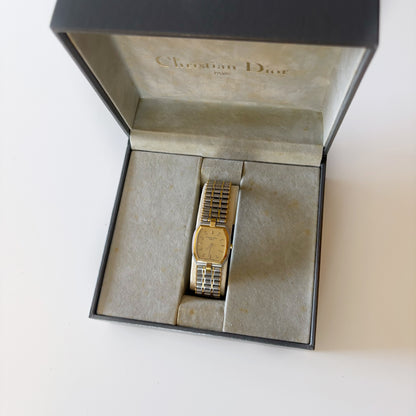 Dior 1990s Two Tone Watch