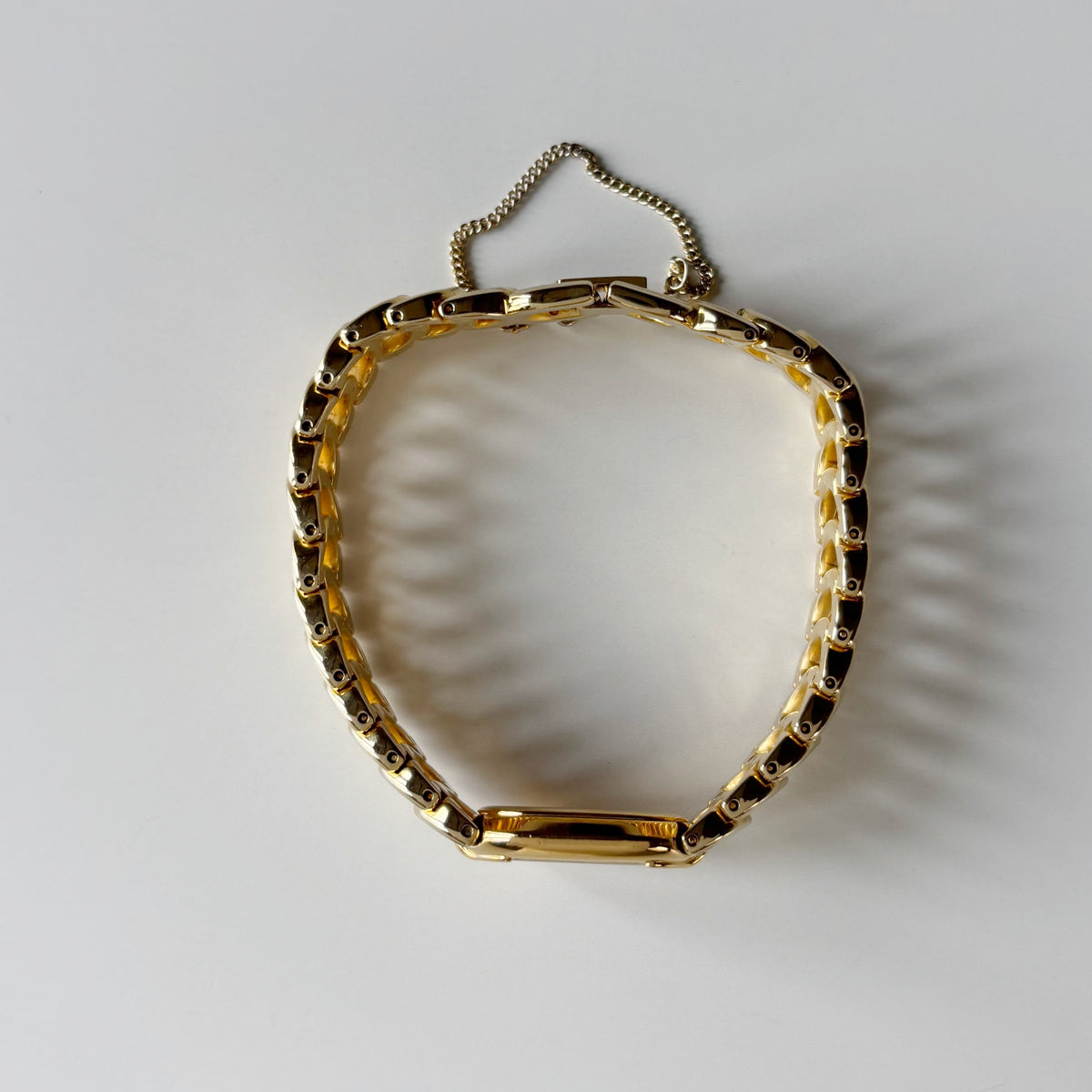 Dior 1990s Oval Dial Gold Plated Watch