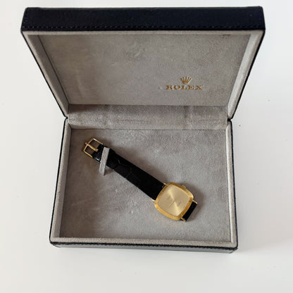 Rolex 1975 Cellini 18K Case Manual Wind Watch