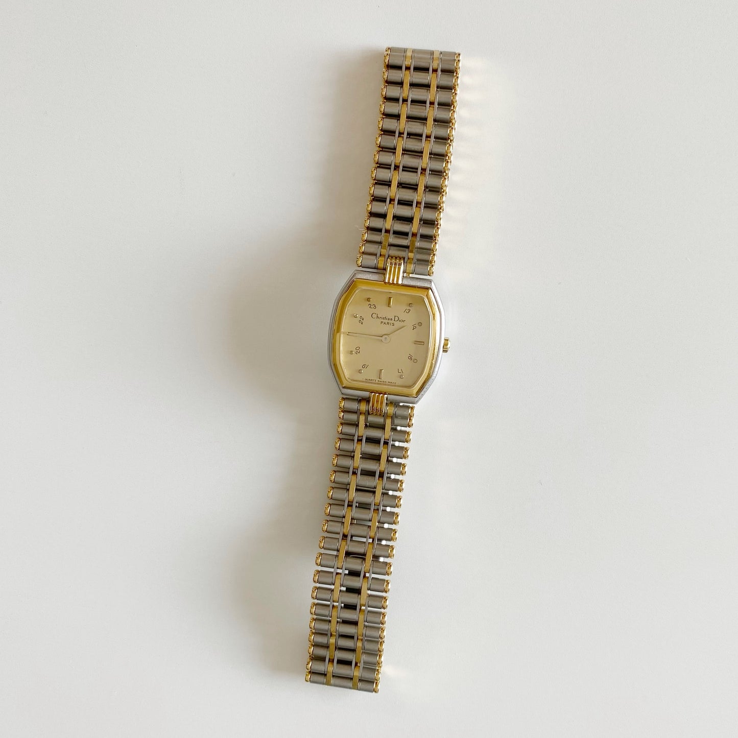Dior 1990s Two Tone Watch
