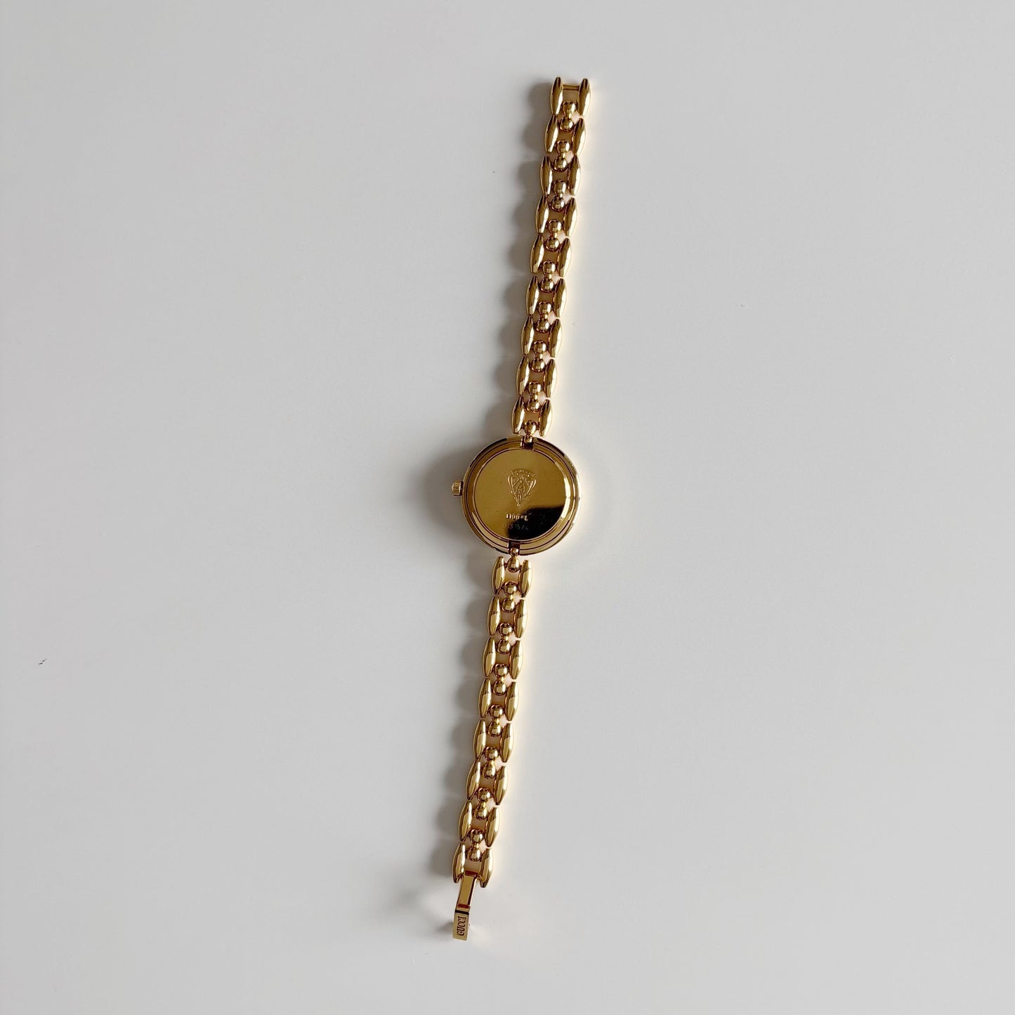 Gucci 1990s Interchangeable Bezel Gold Plated Watch with 6 bezels, case (165mm)