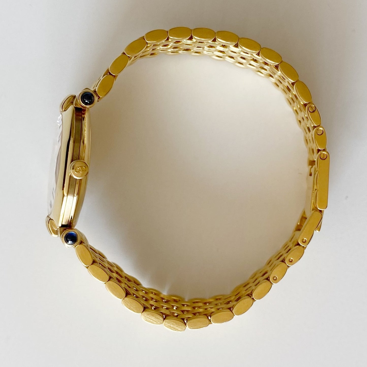 Dior 1990s Octagon Gold Plated Watch