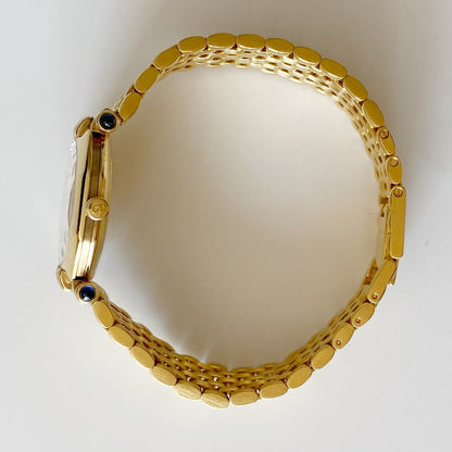 Dior 1990s Octagon Gold Plated Watch