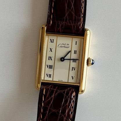 Cartier 1990s Must de Tank Watch (LM)