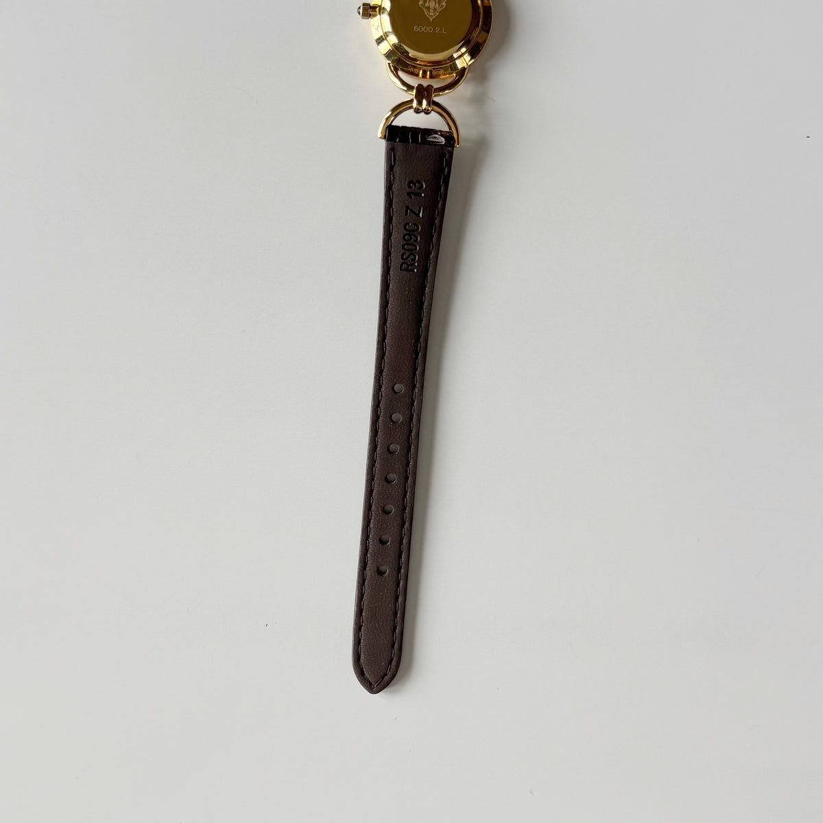 Gucci 1990s Gold Dial Horsebit Gold-Plated Watch