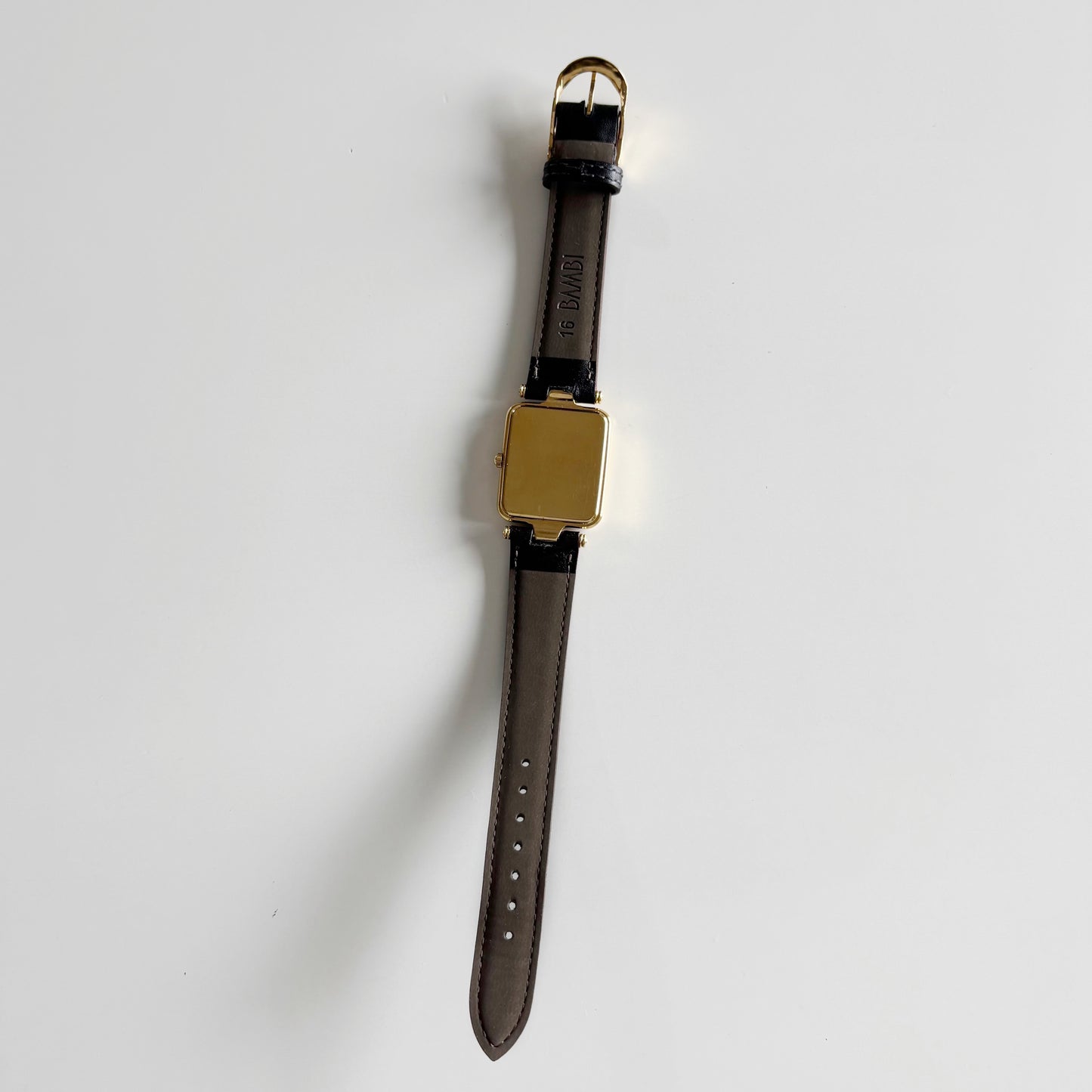 Dior 1990s Tank Gold Plated Watch (Large)