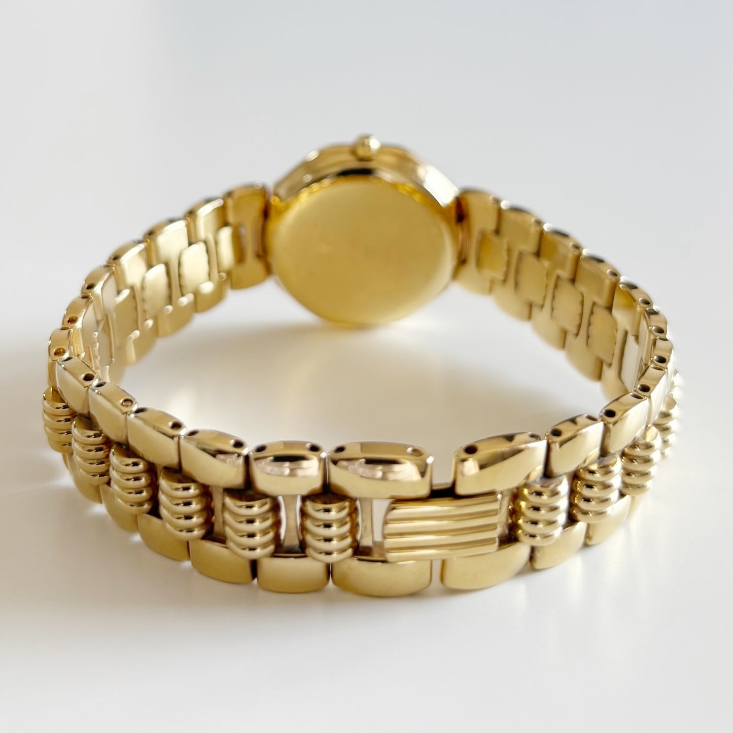 Dior 1990s Octagon Gold Plated Watch