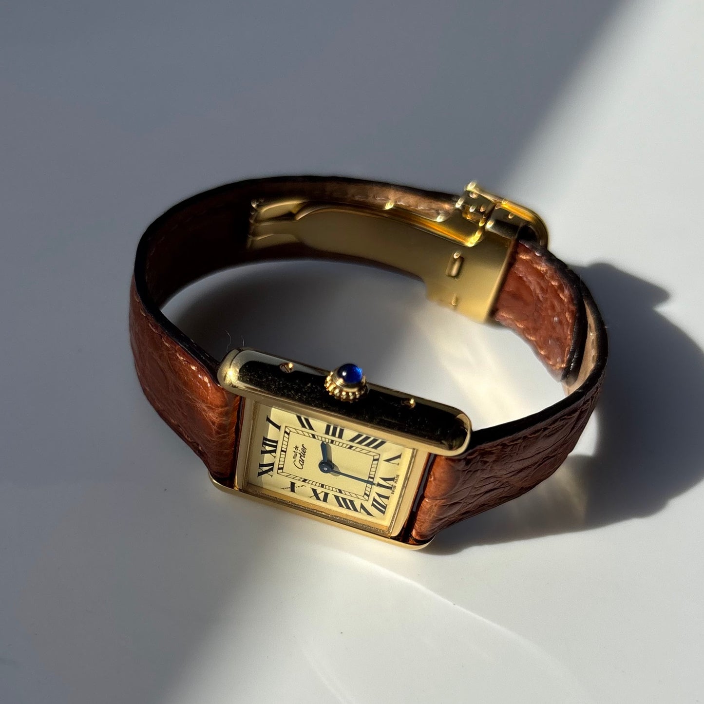 Cartier Early 2000s Must de Tank Watch (SM)