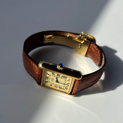 Cartier Early 2000s Must de Tank Watch (SM)