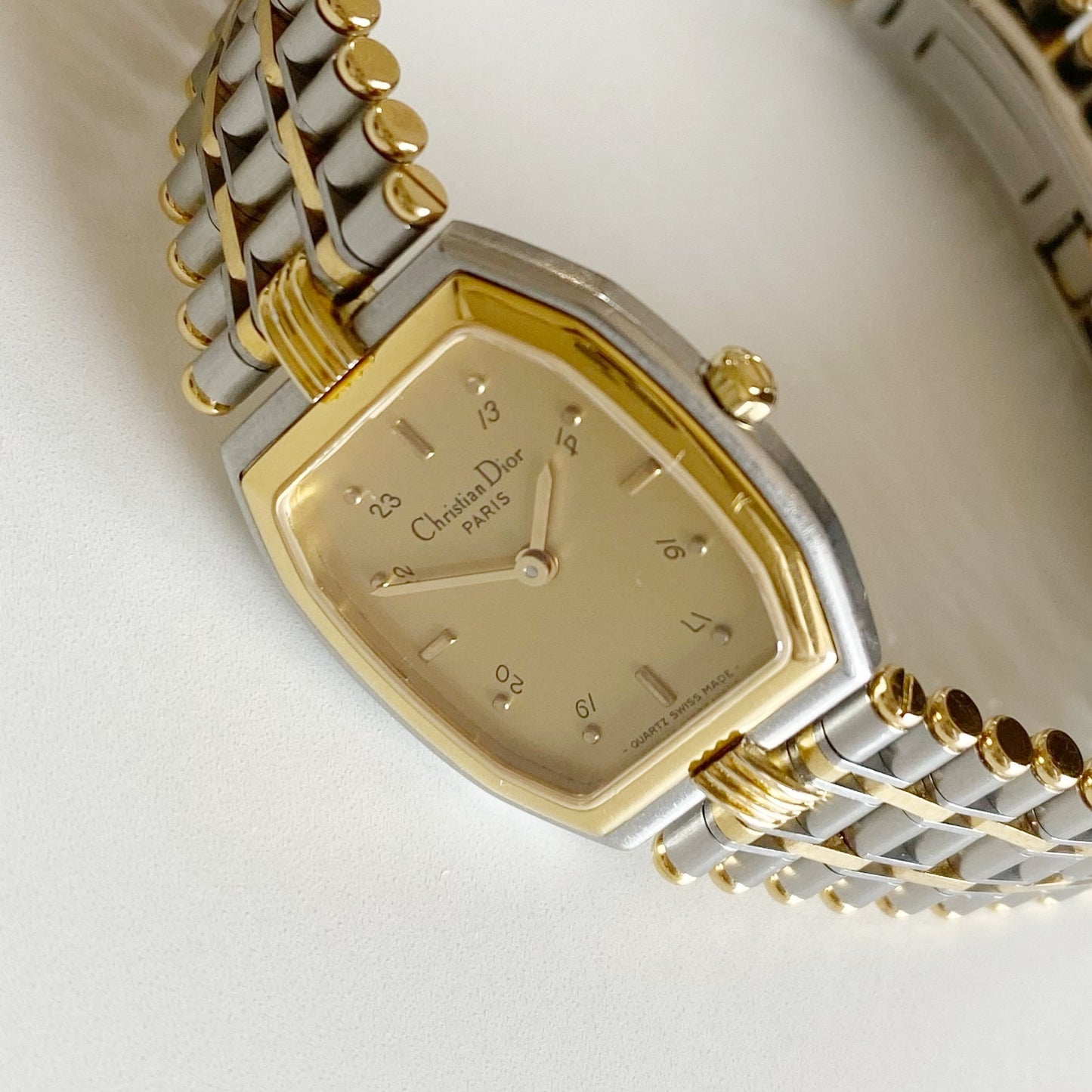 Dior 1990s Two Tone Watch