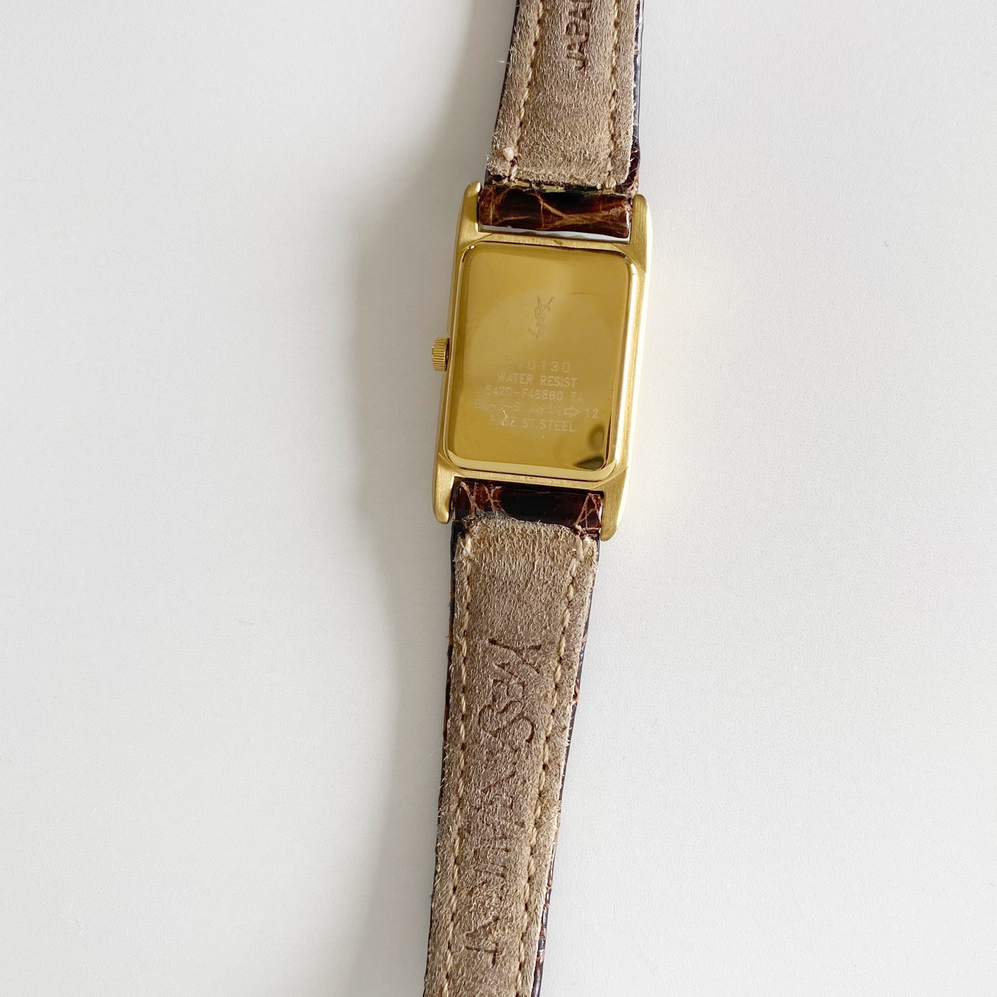 Yves Saint Laurent 1990s Tank Watch