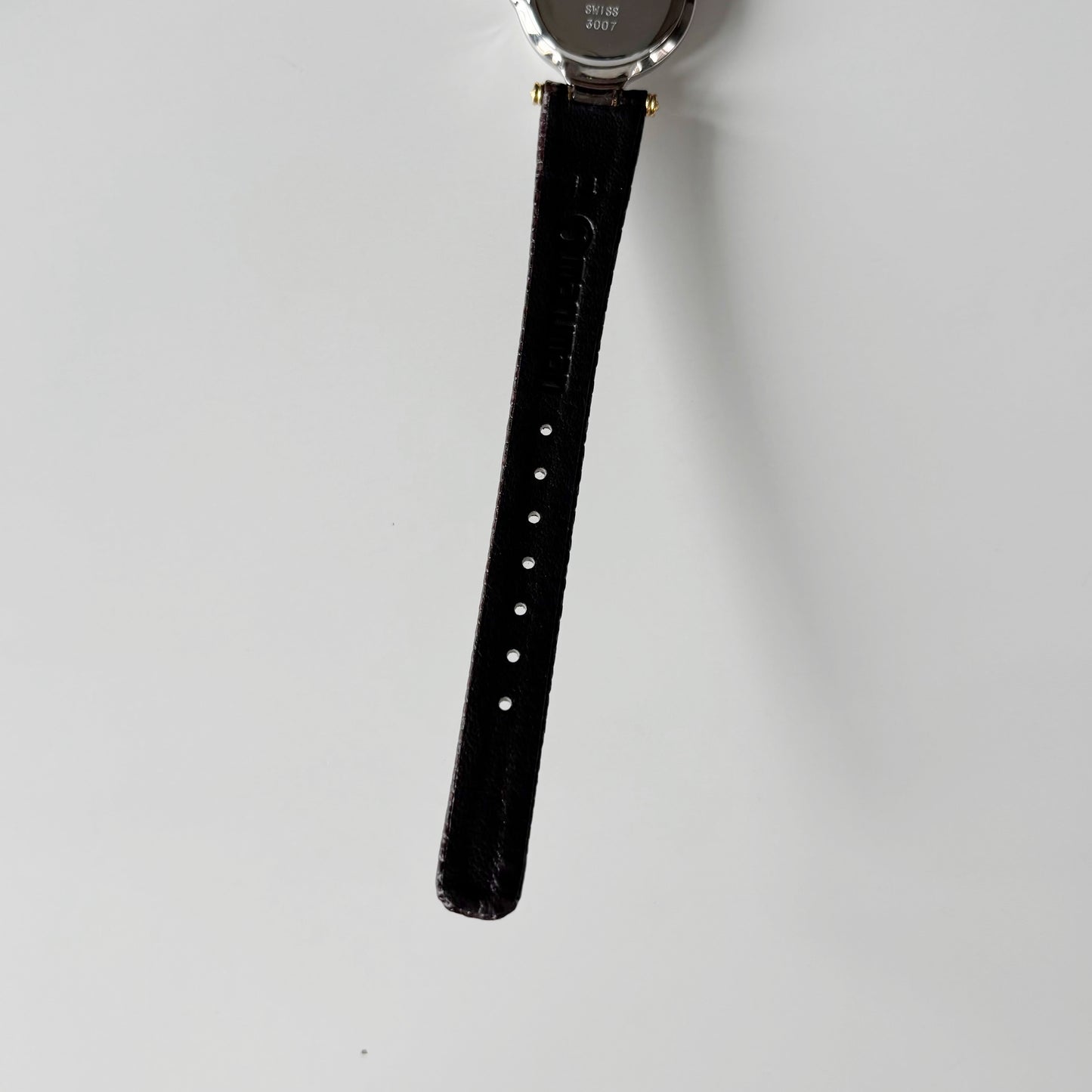 Dior 1990s Round Dial Two Tone Watch