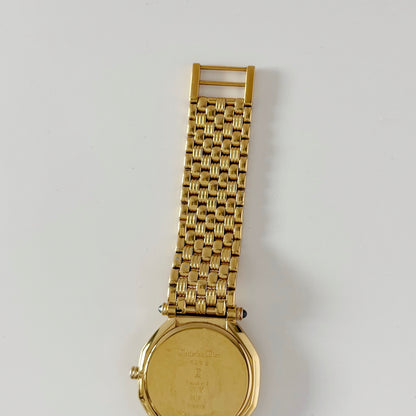 Dior 1990s Octagon Gold Plated Watch (Large)