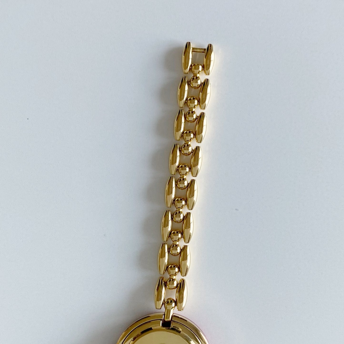 Gucci 1990s Interchangeable Bezel Gold Plated Watch with 6 bezels, case (160mm)