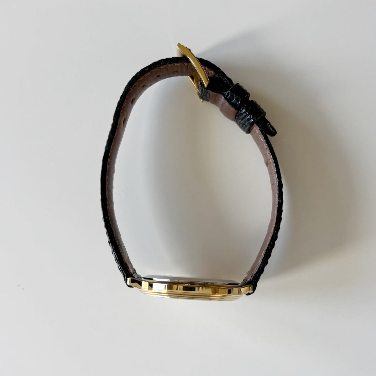 Dior 1990s Date Round Dial Gold Plated Watch (Large)
