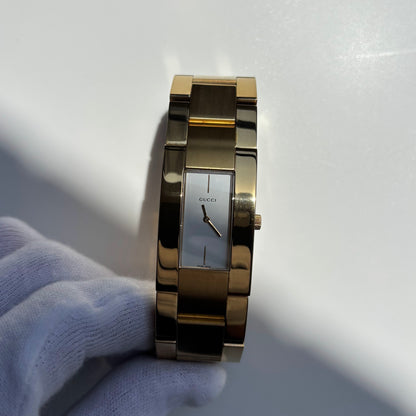 Gucci 1990s Gold Plated Watch (Large)