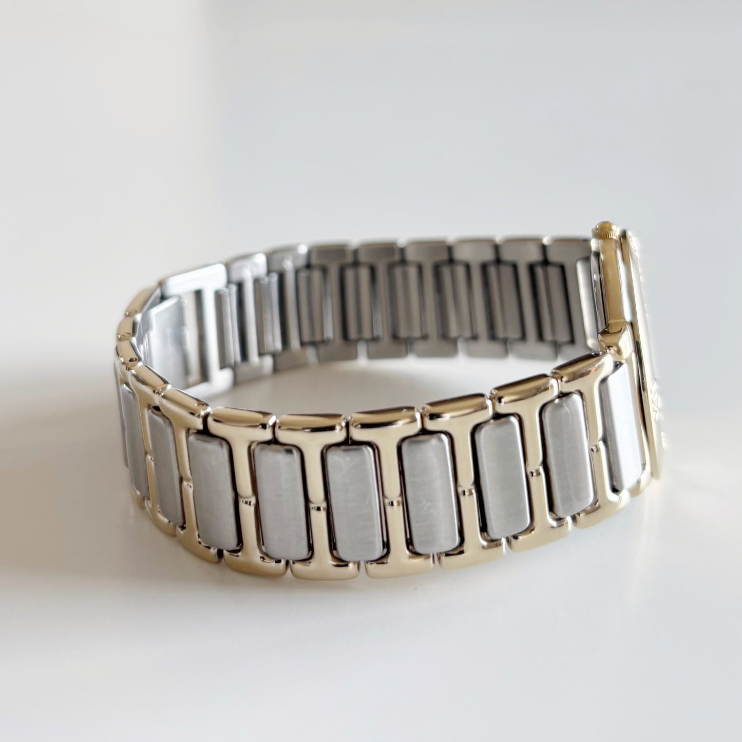 Yves Saint Laurent 1990s Two Tone Watch (Large)