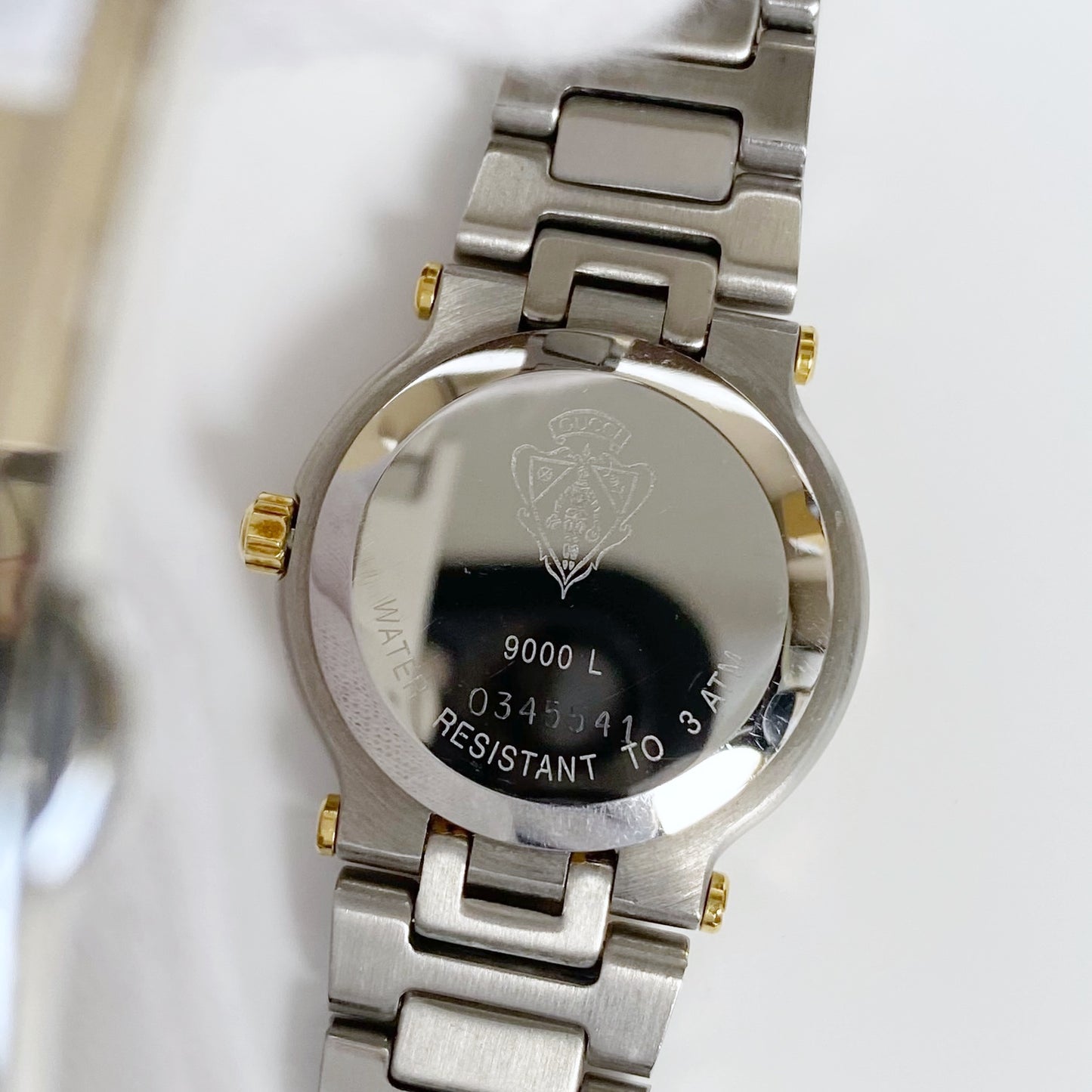 Gucci 1990s Date Two Tone Watch