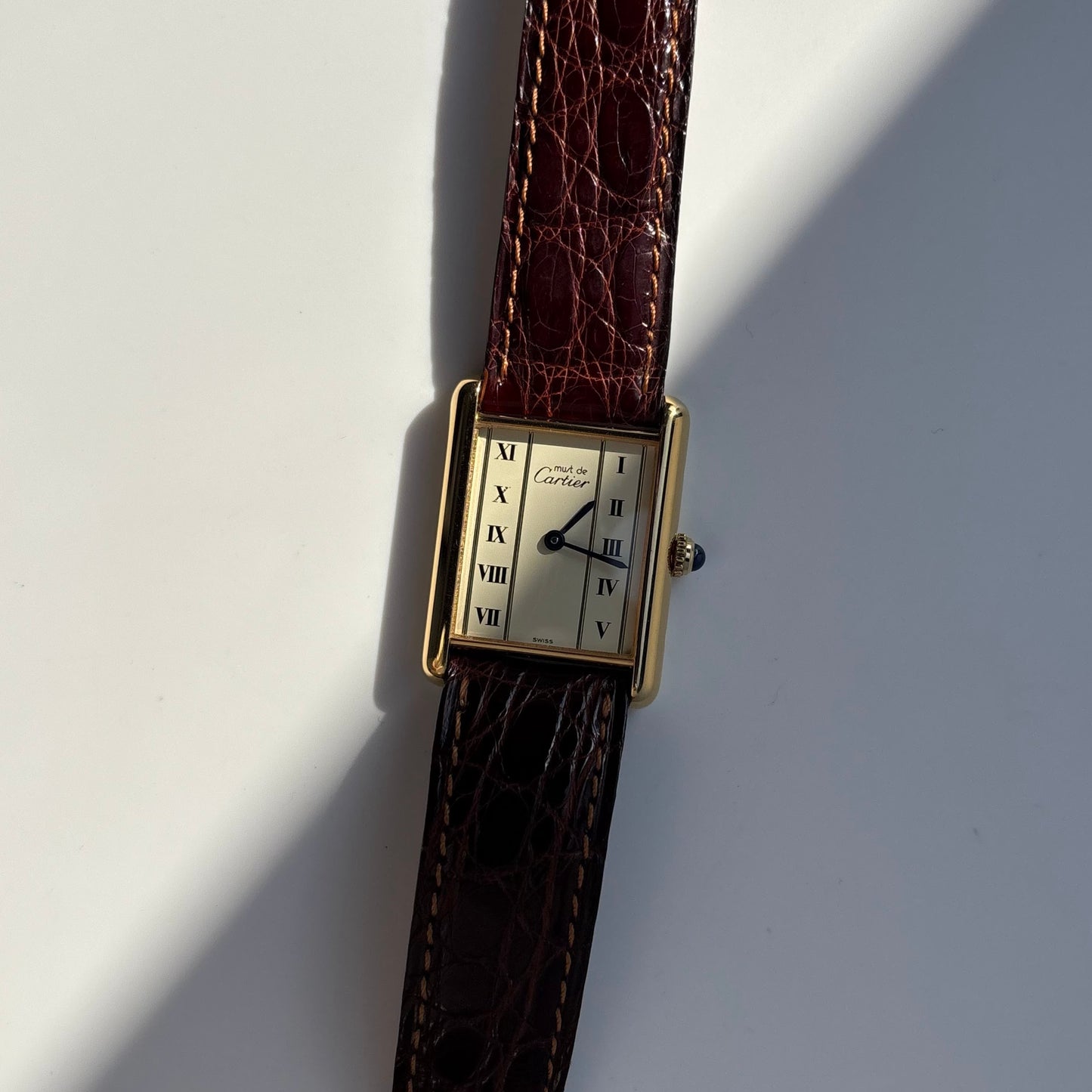 Cartier 1990s Must de Tank Watch (LM)