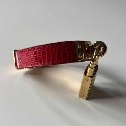 Hermes 1990s Kelly Red Watch