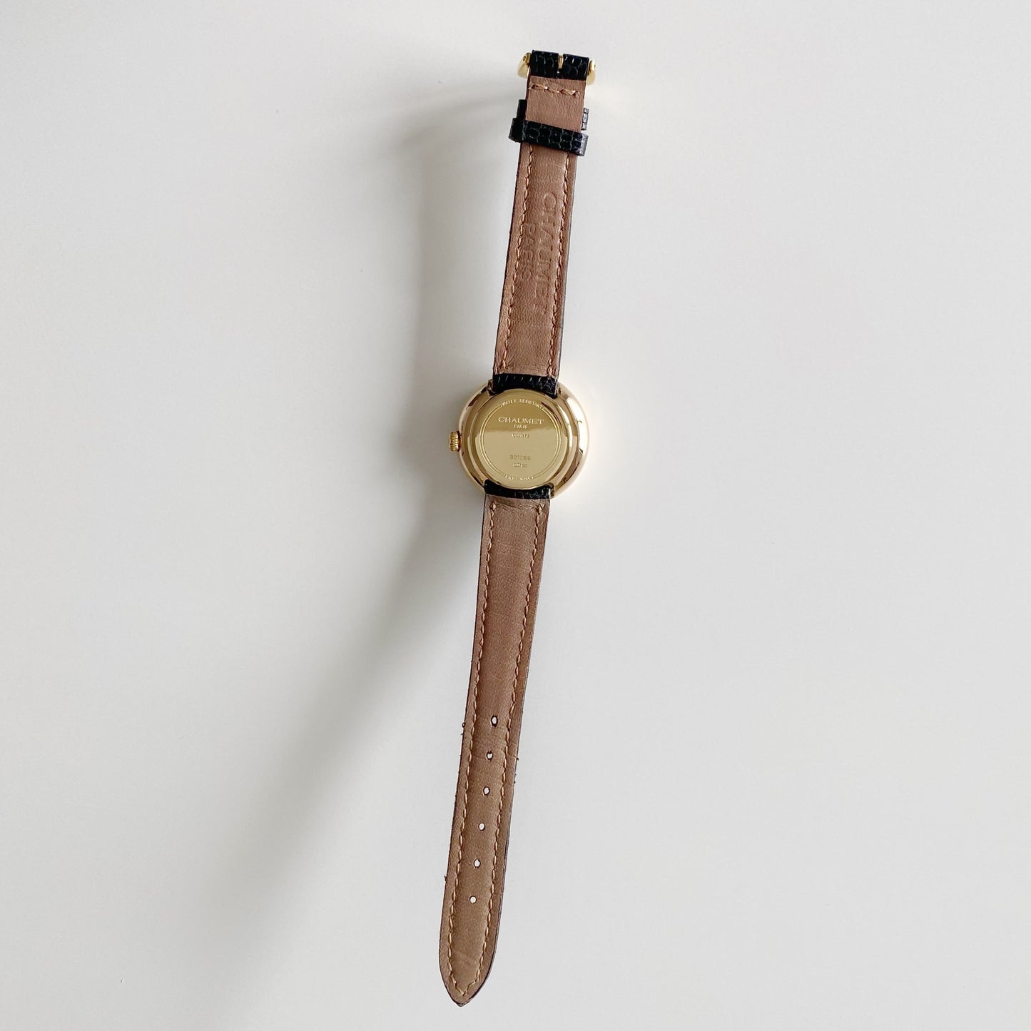 Chaumet 1980s 18K solid gold watch