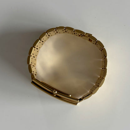 Dior 1990s Tank Gold Plated Watch (Large)
