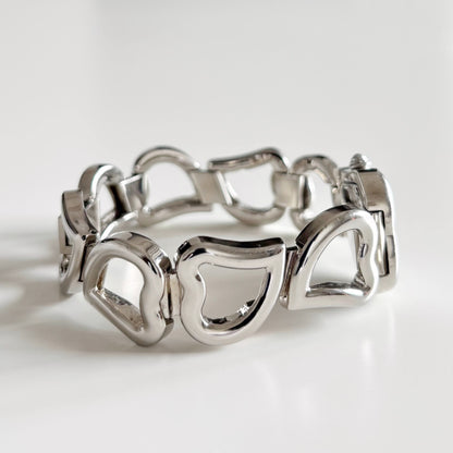 Yves Saint Laurent 1990s Heart shaped Watch