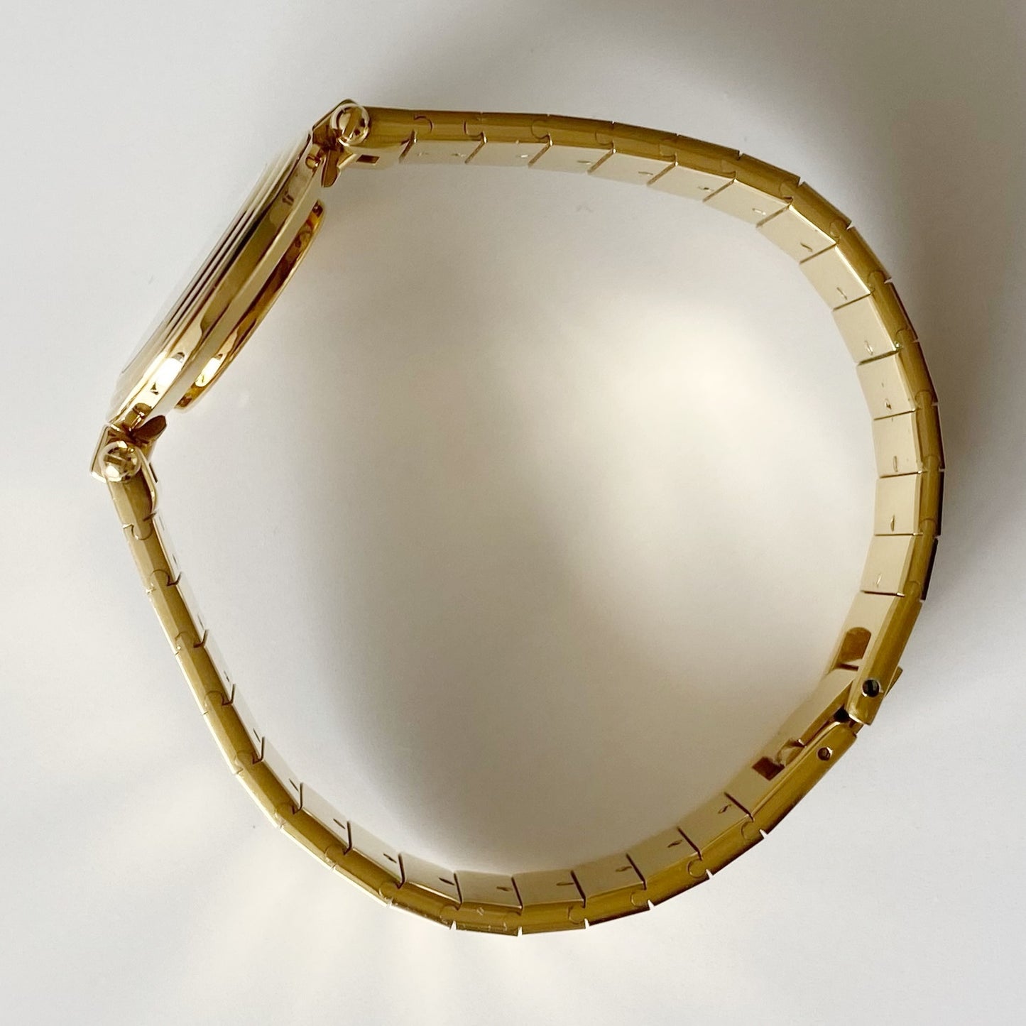 Dior 1990s Round Dial Gold Plated Watch