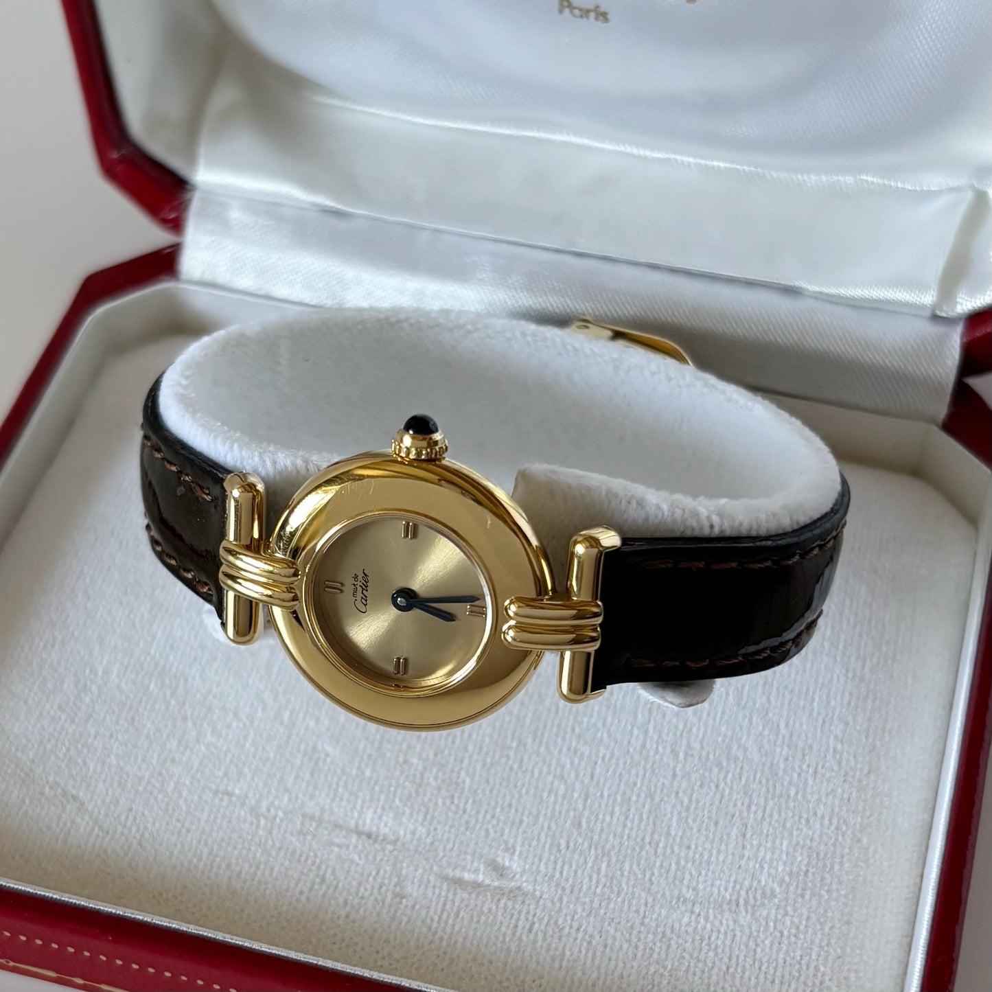 Cartier 1990s Must de Colisee Sunray Watch (SM)