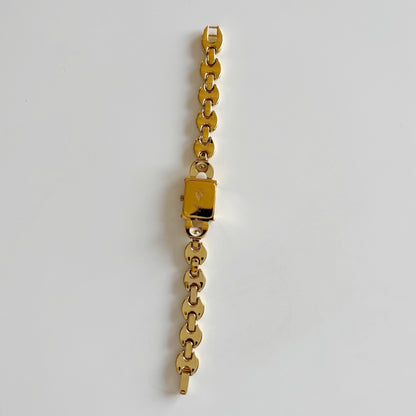 Gucci 1990s Interchangeable Strap Gold Plated Watch