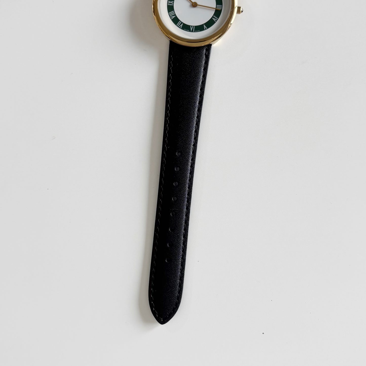 Dior 1990s Round Dial Gold Plated Watch (Large)