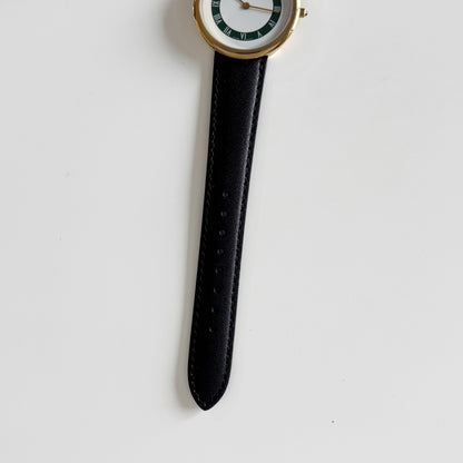 Dior 1990s Round Dial Gold Plated Watch (Large)