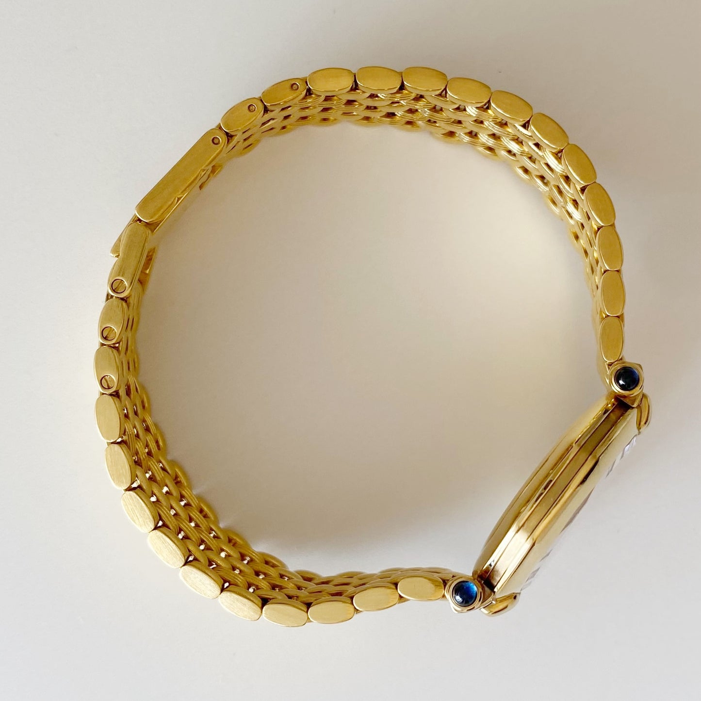Dior 1990s Octagon Gold Plated Watch