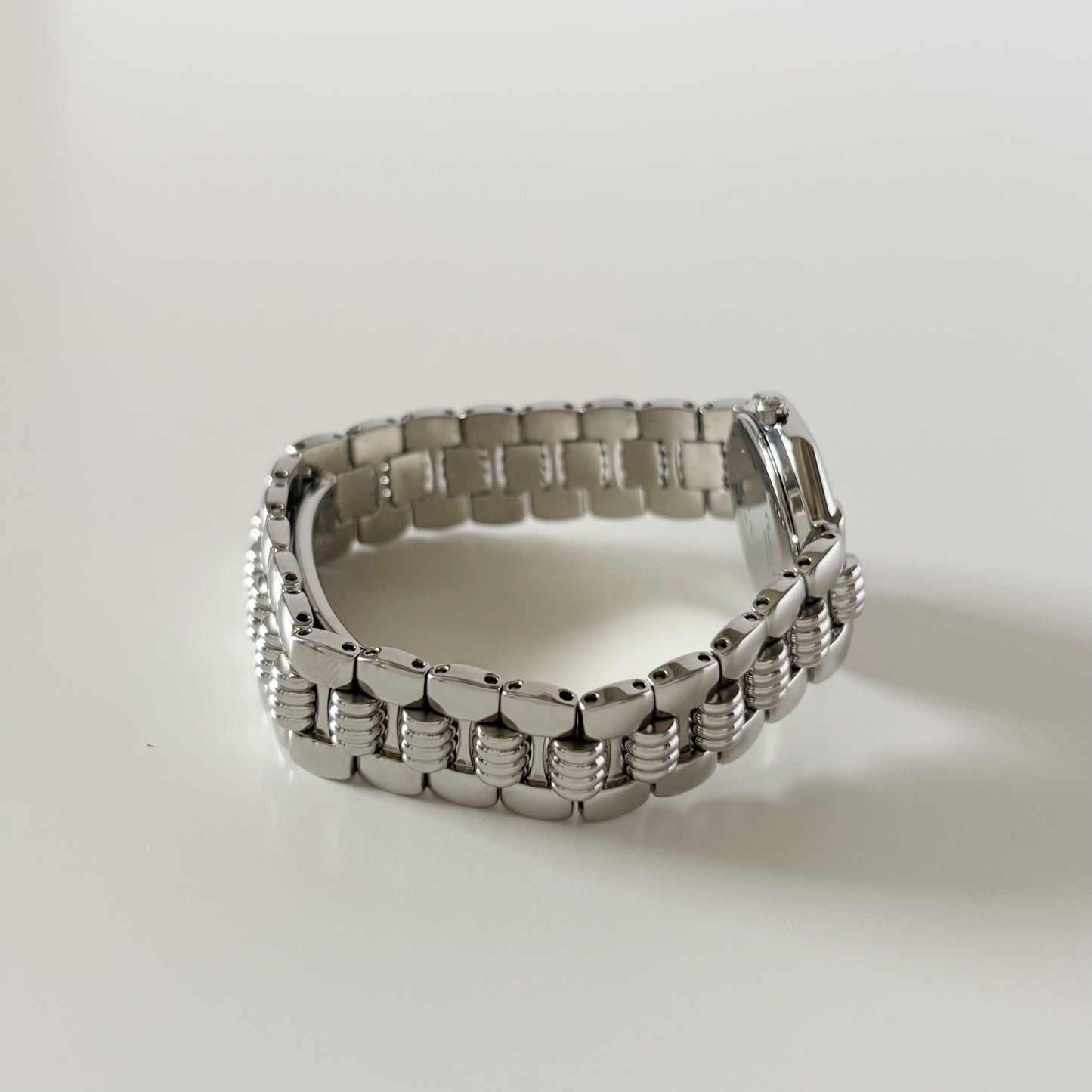 Dior 1990s Octagon Silver Watch