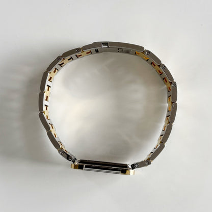 Hermes 1990s Croisier Two Tone Watch