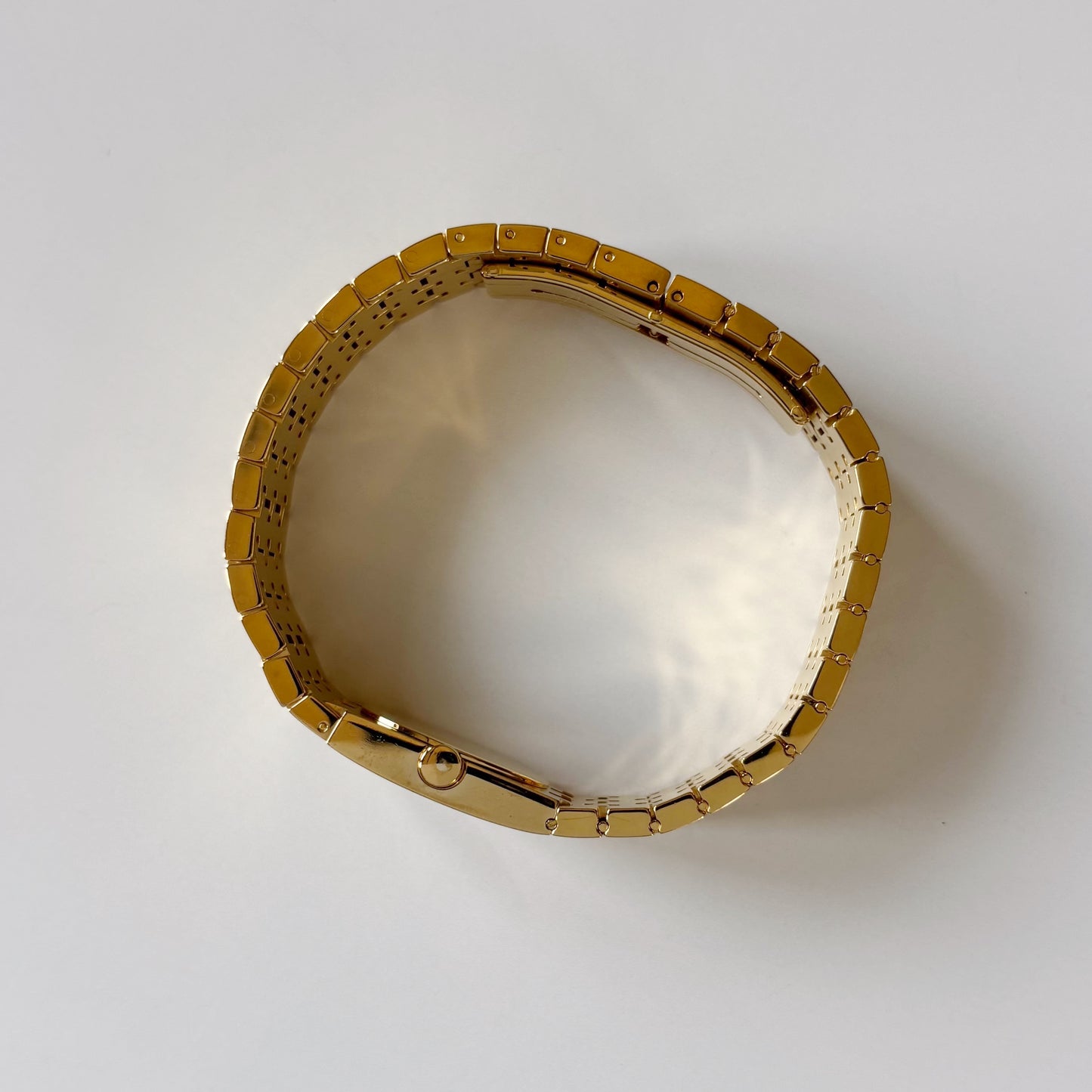 Dior Early 2000s Misss Dior Oval Dial Gold Plated Watch