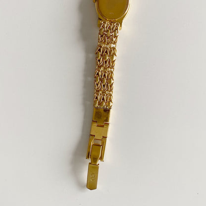 Dior 1990s Gold Plated Watch