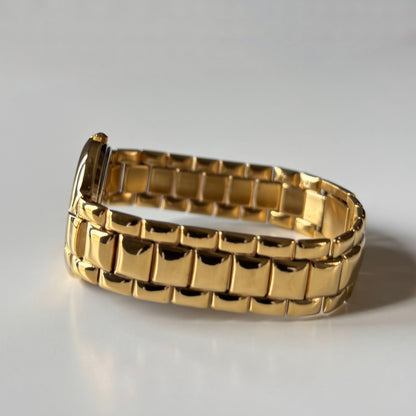 Dior 1990s Date Round Dial Gold Plated Watch (Large)