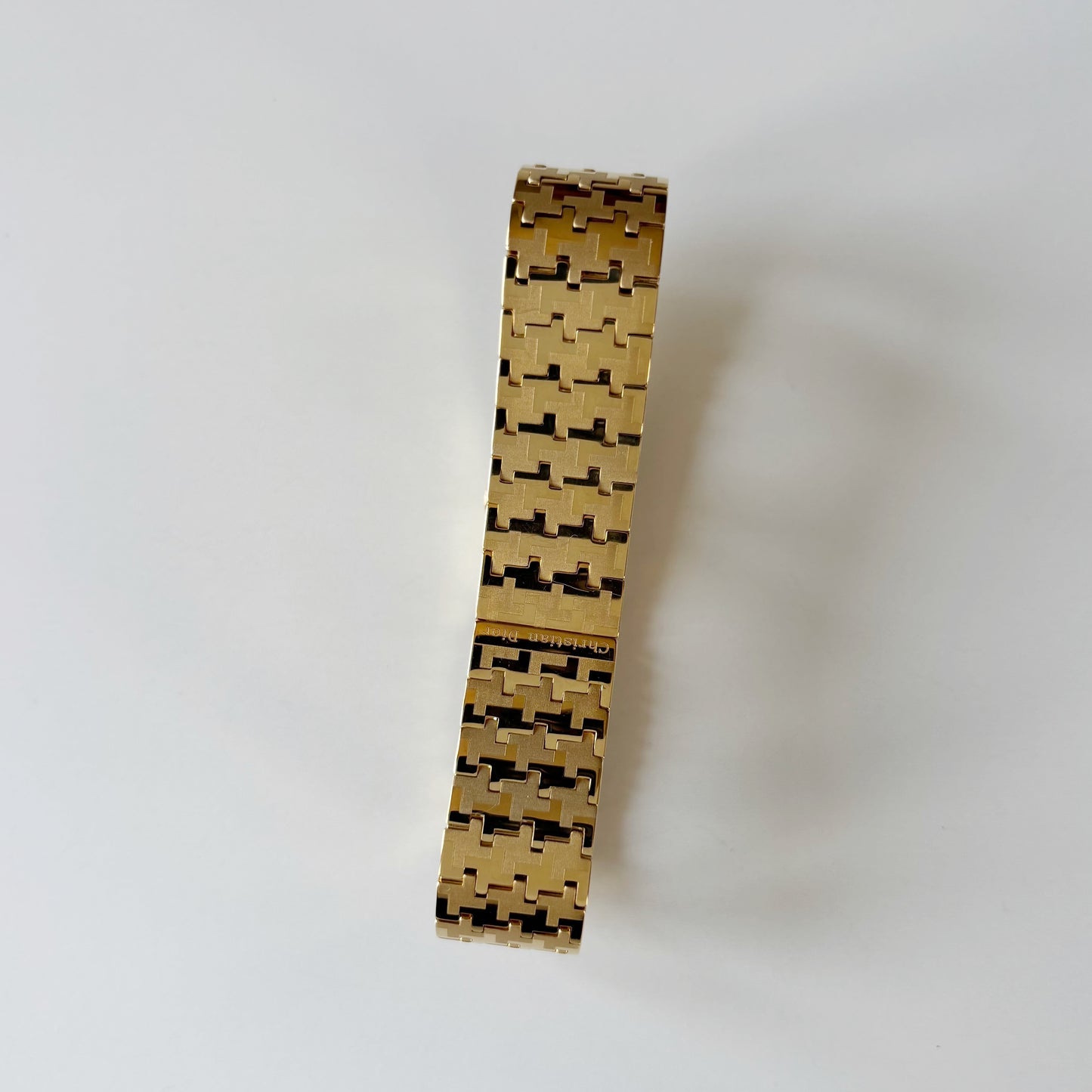 Dior Early 2000s Misss Dior Oval Dial Gold Plated Watch