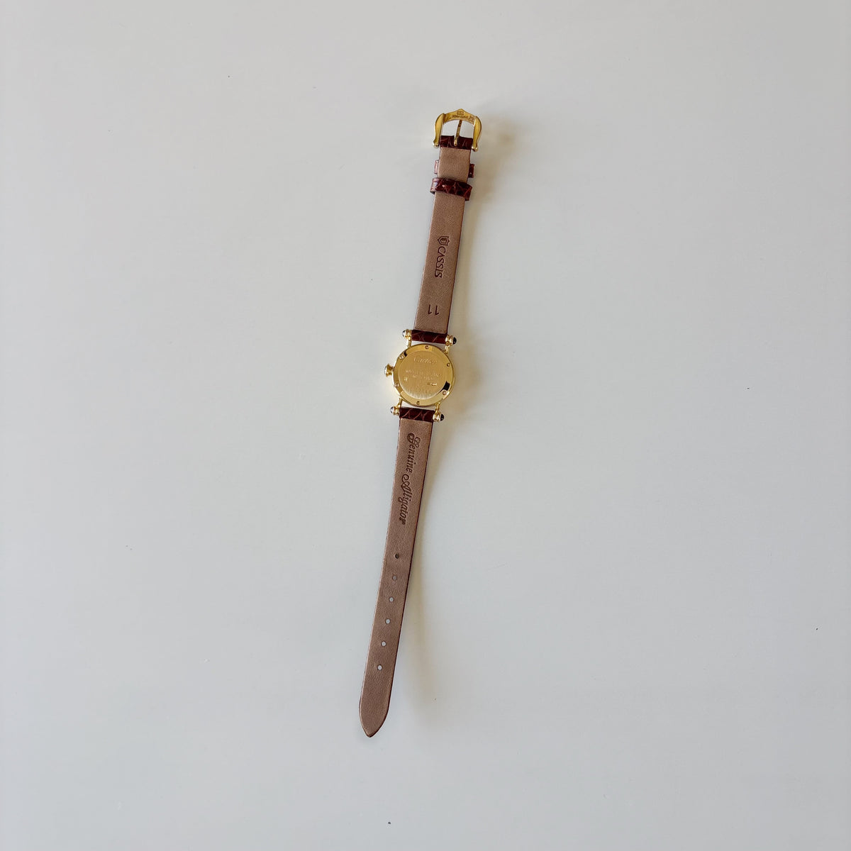 Cartier 1990s Mini Diabolo 18K Watch