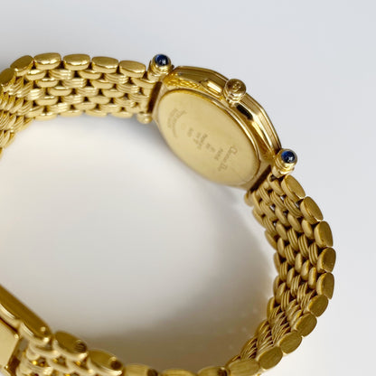 Dior 1990s Date Gold Plated Watch